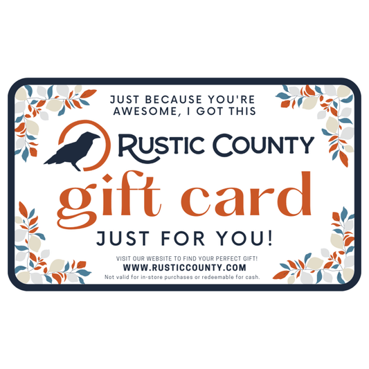 Rustic County Digital Gift Card