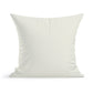 The Rustic County Hooty Owls Pillow is a light gray, square 100% cotton cushion with a slightly wrinkled texture—perfect for owl lovers seeking cozy comfort.
