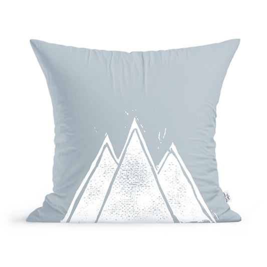 Maine Mountain Peaks Pillow